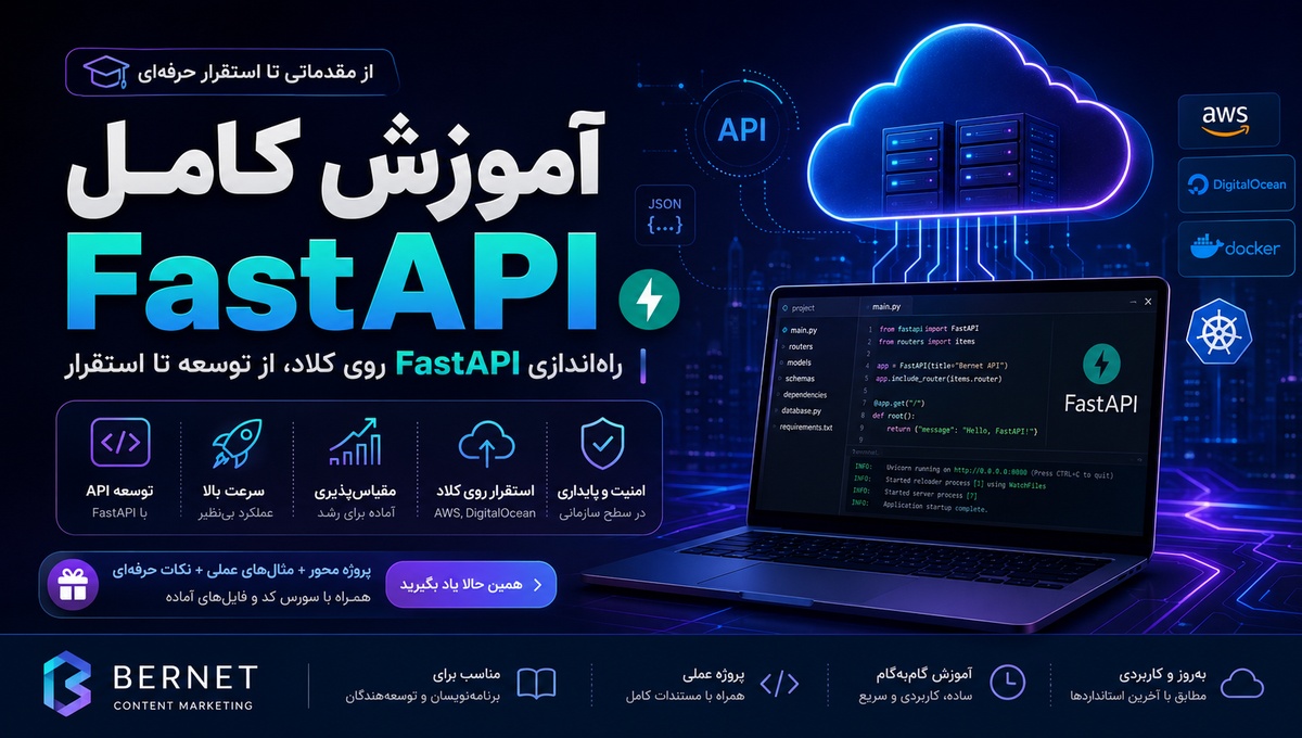 راه‌اندازی FastAPI روی کلاد؛ آموزش کامل