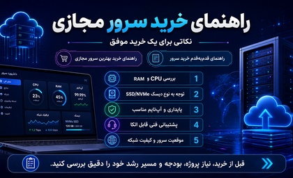 راهنمای خرید سرور مجازی | نکاتی برای یک خرید موفق
