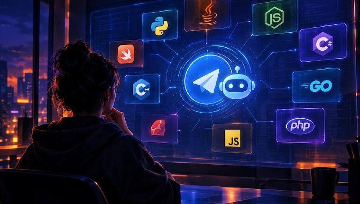 بهترین زبان برنامه‌نویسی برای ساخت ربات تلگرام کدام است؟ (پایتون، Node.js یا PHP)
